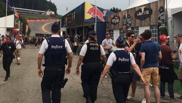 Alerta 5, el Ejército protege el GP de Bélgica en Spa