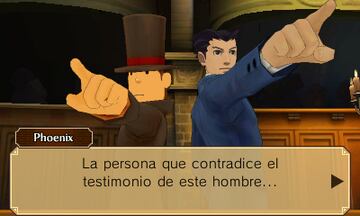 Captura de pantalla - El Profesor Layton vs. Phoenix Wright: Ace Attorney (3DS)