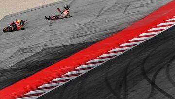 Márquez se ha caído en Misano.