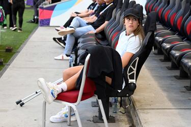 FC Barcelona Femení star Alexia Putellas returns to training after injury
