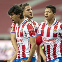 Chivas empata con Necaxa en la jornada 6 del Guardianes 2021