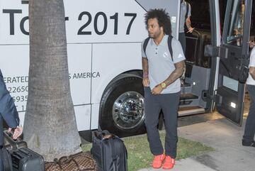 El Real Madrid ya se encuentra en Los Ángeles