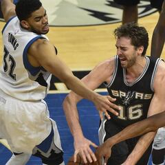 Pau derrota a Ricky y los Spurs siguen a la caza de los Warriors