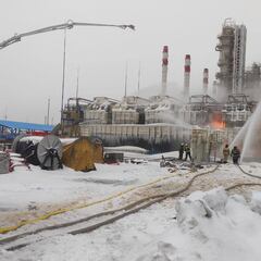 Ucrania ataca una terminal de gas junto a San Petersburgo