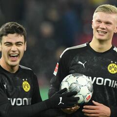 Manchester City eyeing Borussia Dortmund duo Erling Haaland and Giovanni Reyna