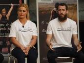 Lydia Valentín, Gómez Noya y Sergio, padrinos de Bridgestone