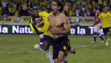 El 11 de octubre del 2013, Radamel Falcao García anotó un gol histórico ante Chile, que le permitió a Colombia clasificar a Brasil 2014, hasta ahora el último gol oficia con Colombia.