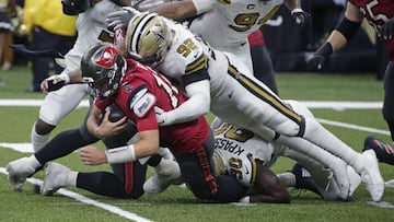 Desde que firm&oacute; con los Bucs, Brady est&aacute; 0-3 ante los Saints en campa&ntilde;a regular, con su &uacute;nico triunfo en la Ronda Divisional de los Playoffs.