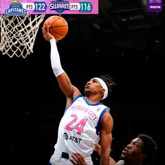 Capitanes CDMX remontan 17 puntos y derrotan a Greensboro Swarm en la NBA G League