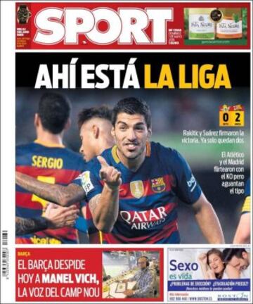 Portadas de la prensa mundial