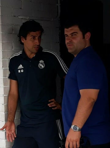 David Fernández junto a Raúl, en su etapa en La Fábrica.