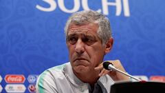 Fernando Santos: "Si Cristiano juega solo, Portugal perderá"