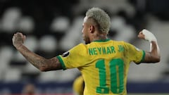 How many Copa America and World Cup finals has Neymar Jr played in?