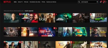 Cómo encontrar fácilmente las películas y series disponibles en Netflix con Audio Espacial