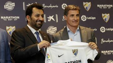 Málaga owner Al-Thani takes potshot at Míchel then deletes tweet