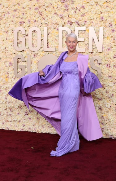 La actriz Helen Mirren.