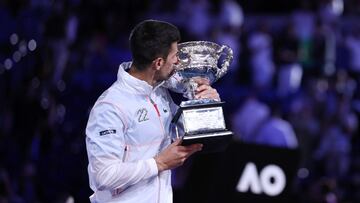 Djokovic se dispara en la clasificación de ‘Grandes títulos’