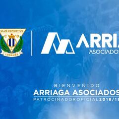 Arriaga Asociados se convierte en patrocinador del Leganés