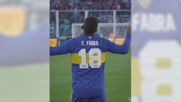 El golazo de Fabra desde otro ángulo