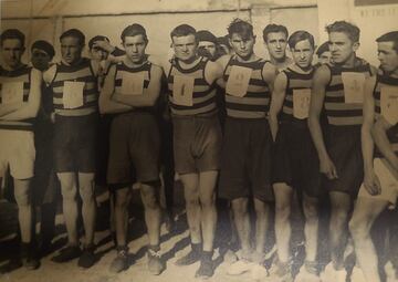 Atletas del Iberia Sport Club de 1924.