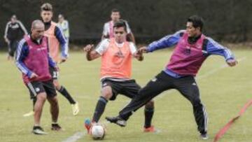 Entrenamiento de Millonarios en Bogot&aacute;.