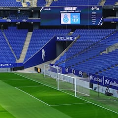 La telaraña del RCDE Stadium