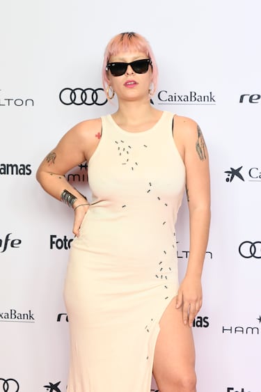 Dora Postigo durante la 76º edición de los premios Fotogramas.