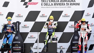 Fenati se saca la espina de su locura con Manzi en Misano