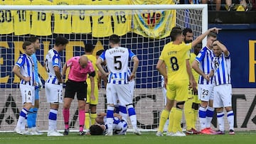 15/05/22 PARTIDO PRIMERA DIVISION
VILLARREAL - REAL SOCIEDAD
LESION