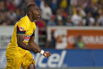 Llegó con el América en el Apertura 2011 para ser el goleador de los de Coapa, y liderar a las Águilas al título en el Clausura 2013.