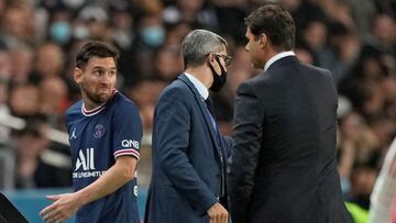 Pochettino: "Le pregunté a Messi y me dijo que estaba bien"