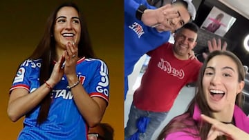 Valentina Toro, reconocida hincha de la U, reaccionó al adiós de Leandro Fernández: esto dijo