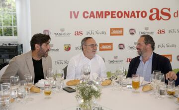 Vicente Jim¨¦nez, Alfredo Rela?o y Juan Cant¨®n.