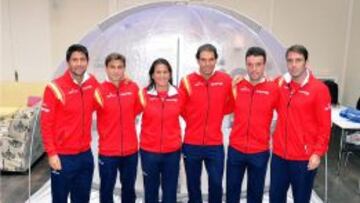 El equipo español de Copa Davis