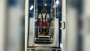 El curioso método de recuperación de Josef Martínez