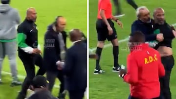 El seleccionador de Nigeria pierde los papeles al ver que están haciendo ‘vudú’ en el banquillo del Congo