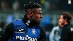 Duván Zapata, delantero colombiano de Atalanta