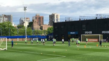 Guillermo tiene claro el once