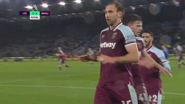 Resumen y goles del Leicester vs West Ham de la Premier League