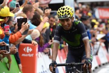 Nairo Quintana es tercero en el Tour, logró su tercer podio.