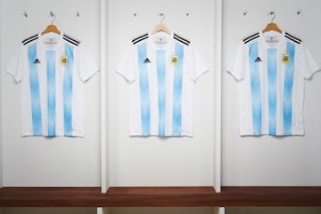 Las 32 playeras de local de las selecciones en el Mundial