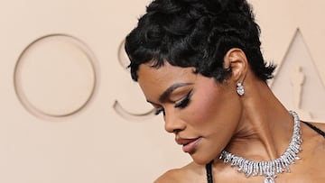 Teyana Taylor poses on the red carpet during the Oscars arrivals at the 98th Academy Awards in Hollywood, Los Angeles, California, U.S., March 15, 2026. REUTERS/Daniel Cole