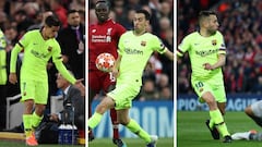 Coutinho, Busquets and Jordi Alba, singled out after Barça debacle