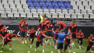 Eslovaquia, en una sesión.