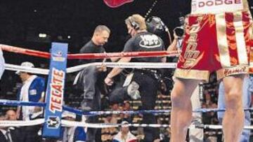 El argentino denuncia presiones en su veloz KO ante Juanma López