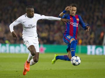 Matuidi y Neymar.