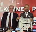 Guardiola visita en prisión al expresidente Uli Hoeness