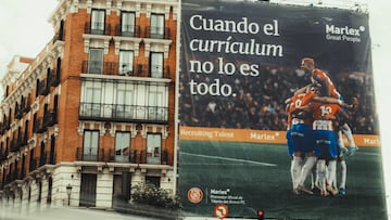 Lona del Girona en Madrid: ¡°Cuando el curr¨ªculum no lo es todo¡±