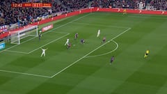 La increíble chance que desperdició Vinicius ante el Barça