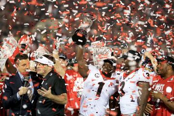 Las mejores imágenes del Rose Bowl y la victoria de Georgia